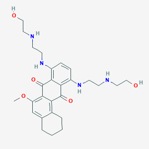 8,11-Bis((2-((2-hydroxyethyl)amino)ethyl)amino)-6-methoxy-1,2,3,4-tetrahydro-7,12-benz(a)anthraquinone