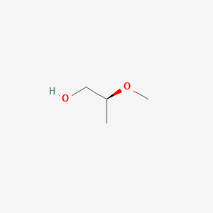 molecular formula C4H10O2 B039319 (S)-(+)-2-methoxypropanol CAS No. 116422-39-0