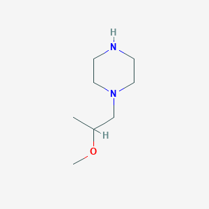 molecular formula C8H18N2O B039345 1-(2-Methoxypropyl)piperazine CAS No. 118560-17-1