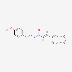 molecular formula C19H19NO4 B3935069 Armatamide CAS No. 6459-34-3
