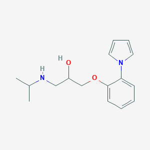 molecular formula C16H22N2O2 B039352 Isamoltan CAS No. 116861-00-8