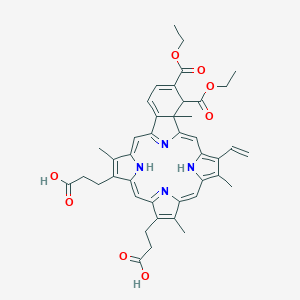 molecular formula C42H44N4O8 B039353 Benzoporphyrin D CAS No. 113719-89-4