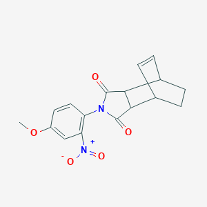 2-(4-methoxy-2-nitrophenyl)-3a,4,7,7a-tetrahydro-1H-4,7-ethanoisoindole-1,3-dione