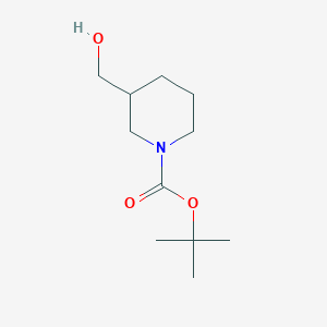 molecular formula C11H21NO3 B039367 Tert-butyl 3-(hydroxymethyl)piperidine-1-carboxylate CAS No. 116574-71-1