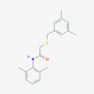 2-[(3,5-dimethylbenzyl)sulfanyl]-N-(2,6-dimethylphenyl)acetamide