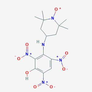 2,2,6,6-Tetramethyl-4-(3-picrylamino)piperidine N-oxide