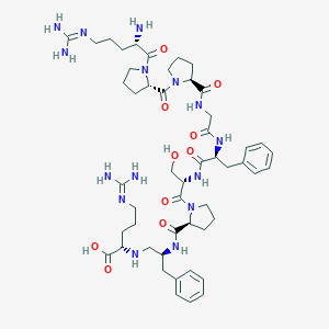 Bradykinin, phe(8)-psi-CH2NH-arg(9)-