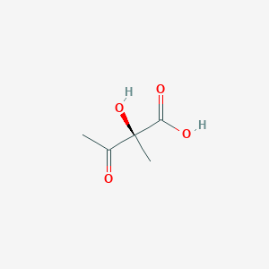 (2S)-2-hydroxy-2-methyl-3-oxobutanoic acid