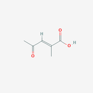 (2E)-2-methyl-4-oxo-2-pentenoic acid