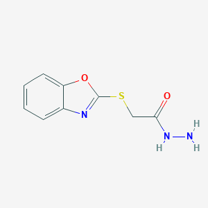 2-(1,3-Benzoxazol-2-ylsulfanyl)acetohydrazide