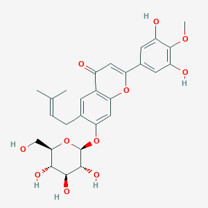 molecular formula C27H30O11 B039410 Wushanicariin CAS No. 115516-53-5