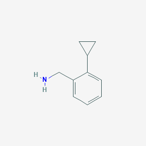 (2-Cyclopropylphenyl)methanamine