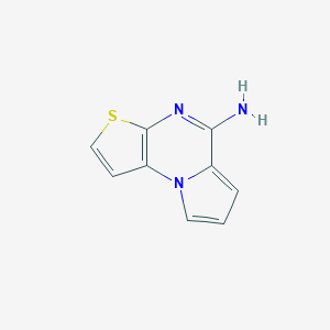 Pyrrolo[1,2-a]thieno[2,3-e]pyrazin-5-amine
