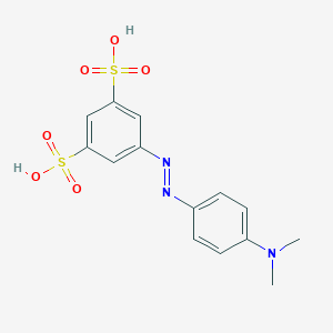 5-[[4-(Dimethylamino)phenyl]diazenyl]benzene-1,3-disulfonic acid