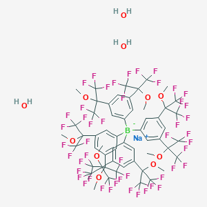 molecular formula C56H42BF48NaO11 B039439 HFPB CAS No. 120945-63-3