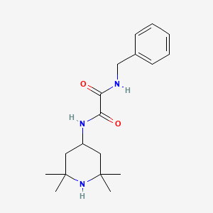 molecular formula C18H27N3O2 B3943963 N-benzyl-N'-(2,2,6,6-tetramethylpiperidin-4-yl)oxamide 