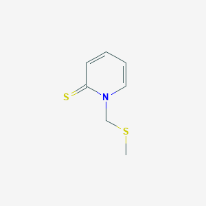 1-(Methylsulfanylmethyl)pyridine-2-thione