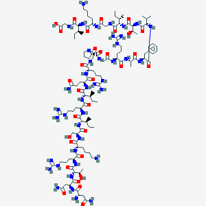molecular formula C114H199N41O31 B039444 HIV gp120 (308-331) CAS No. 115416-08-5