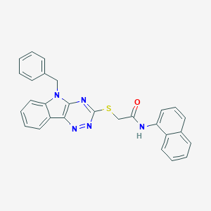molecular formula C28H21N5OS B394453 SIRT2-IN-10 