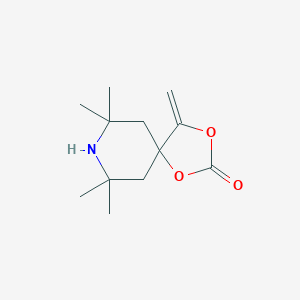 7,7,9,9-Tetramethyl-4-methylene-1,3-dioxa-8-azaspiro[4.5]decan-2-one