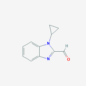 1-Cyclopropyl-1H-benzo[d]imidazole-2-carbaldehyde