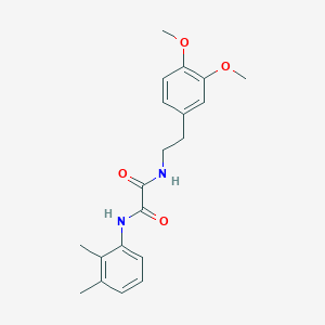 molecular formula C20H24N2O4 B3945015 N-[2-(3,4-dimethoxyphenyl)ethyl]-N'-(2,3-dimethylphenyl)ethanediamide 