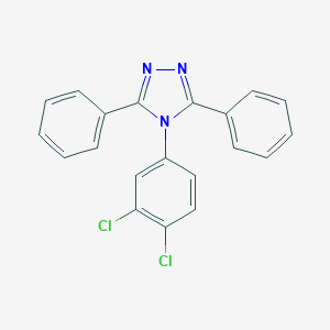 4-(3,4-dichlorophenyl)-3,5-diphenyl-4H-1,2,4-triazole