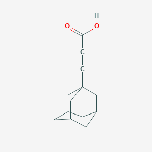 molecular formula C13H16O2 B394572 3-(ADAMANTAN-1-YL)PROP-2-YNOIC ACID CAS No. 106386-45-2