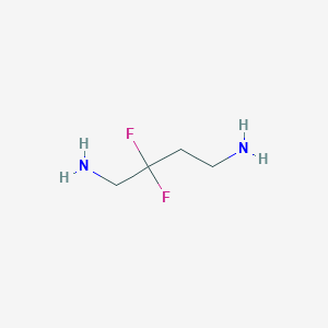 molecular formula C4H10F2N2 B039458 2,2-Difluoroputrescine CAS No. 113741-09-6