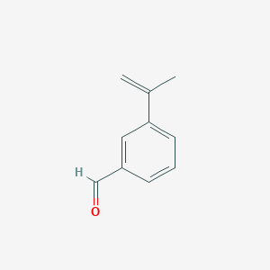 molecular formula C10H10O B039463 3-(Prop-1-en-2-yl)benzaldehyde CAS No. 123926-80-7