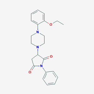 3-[4-(2-Ethoxyphenyl)piperazin-1-yl]-1-phenylpyrrolidine-2,5-dione