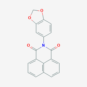 2-(1,3-benzodioxol-5-yl)-1H-benzo[de]isoquinoline-1,3(2H)-dione
