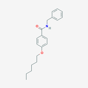 molecular formula C20H25NO2 B394784 N-benzyl-4-(hexyloxy)benzamide 