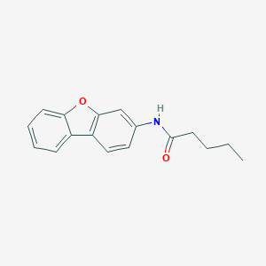 molecular formula C17H17NO2 B394791 N-dibenzo[b,d]furan-3-ylpentanamide 