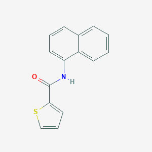 molecular formula C15H11NOS B394795 N-(Naphthalen-1-yl)thiophene-2-carboxamide CAS No. 313516-36-8