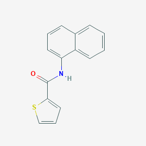 molecular formula C15H11NOS B394795 Thiophene-2-carboxamide, N-(1-naphthyl)- CAS No. 313516-36-8