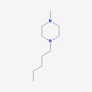 molecular formula C10H22N2 B039483 1-Methyl-4-pentylpiperazine CAS No. 115281-17-9