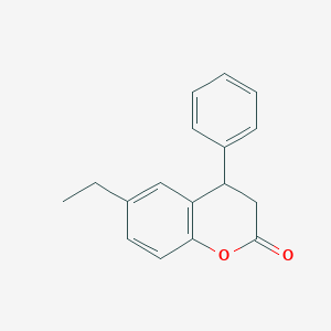 6-Ethyl-4-phenylchroman-2-one