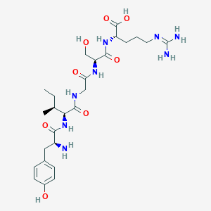 molecular formula C26H42N8O8 B039488 DSPE-PEG1000-YIGSR CAS No. 120940-31-0
