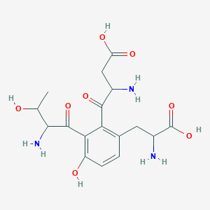 N-(N-L-Threonyl-L-alpha-aspartyl)-L-tyrosine