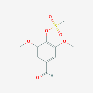 4-Formyl-2,6-dimethoxyphenyl methanesulfonate