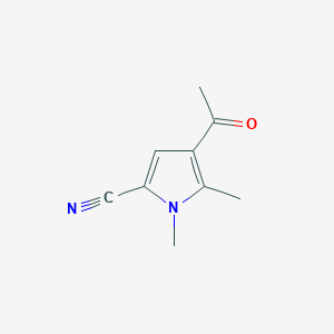 1,5-Dimethyl-4-acetyl-1H-pyrrole-2-carbonitrile