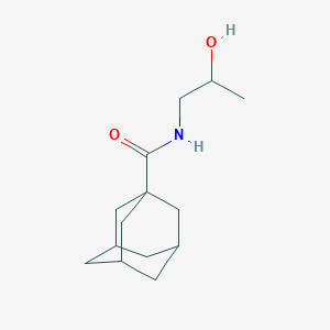 molecular formula C14H23NO2 B395113 N-(2-hydroxypropyl)adamantane-1-carboxamide CAS No. 385378-05-2