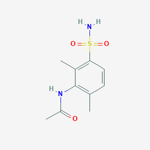 molecular formula C10H14N2O3S B395122 N-(2,6-dimethyl-3-sulfamoylphenyl)acetamide 