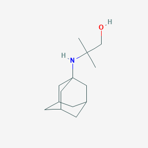molecular formula C14H25NO B395181 2-[(ADAMANTAN-1-YL)AMINO]-2-METHYLPROPAN-1-OL 