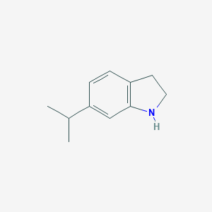 molecular formula C11H15N B039533 6-Isopropylindoline CAS No. 122299-59-6