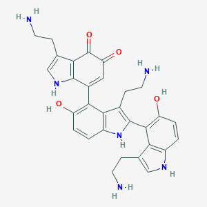 4-(7'-(Tryptamine-4,5-dione))-2,4''-bis-5-hydroxytryptamine