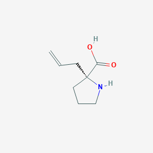 (R)-2-Allylpyrrolidine-2-carboxylic acid