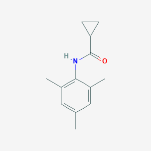molecular formula C13H17NO B395642 N-(2,4,6-trimethylphenyl)cyclopropanecarboxamide CAS No. 15924-75-1