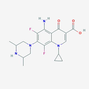 molecular formula C19H22F2N4O3 B039565 Sparfloxacin CAS No. 111542-93-9